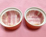 ✿簡単 ５分でココットとろり半熟卵✿作り方1写真