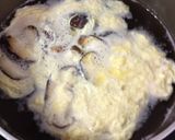 【即席5分】豆苗と椎茸のふんわりかきたまスープ作り方2写真