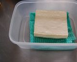 豆腐ステーキイカそぼろ添え作り方1写真