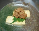 豆腐ステーキイカそぼろ添え作り方4写真
