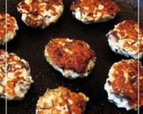 お弁当のおかず★ひじき入り鶏バーグ作り方3写真
