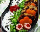 お弁当のおかず★ひじき入り鶏バーグ作り方7写真