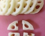 れんこん・ごぼう・鶏もも肉で☆黒酢炒め煮作り方1写真