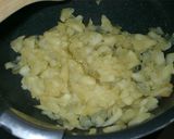 りんごとくるみのレンジケーキ作り方2写真
