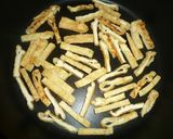 壬生菜の胡麻和え　京都カフェ作り方2写真