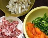 牛蒡と豚肉の煮物作り方2写真