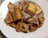 豚バラ肉と厚揚げの塩コショウ炒め作り方4写真