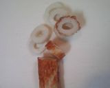 ちくわの梅おかか合え作り方1写真