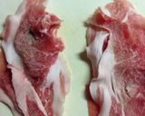 豚細切れを巻いてみた☆玉ねぎポンダレがけ作り方3写真