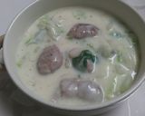 白菜とゴロゴロお肉の和風クリームスープ☆作り方9写真