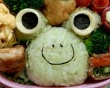キャラ弁♡カエルくん♡作り方3写真