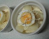 じゃがイモ＆ゆで卵のマヨココットカマン作り方3写真