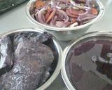 牛肉の赤ワイン煮込み（ブフ・ブルギニヨン作り方3写真