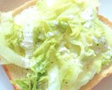 白菜のカレートースト　ガーリック風味作り方3写真