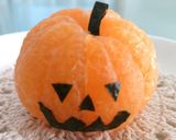 【みかんその4】ハロウィンかぼちゃ　本物 みかんで簡単☆ハロウィンかぼちゃ by ぷちみみん