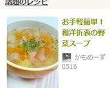 具沢山も！簡単❤和洋折衷の野菜スープ作り方5写真