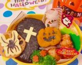 キャラ弁☆ハロウィン不気味な棺作り方1写真