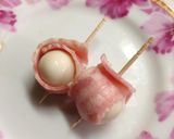ベーコン巻☆お弁当に♪うずら卵＆インゲン作り方1写真