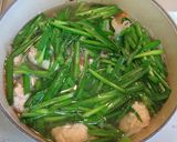 もやしとにらと肉団子の中華風スープ作り方3写真