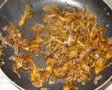 牛肉と舞茸のちらし寿司作り方3写真