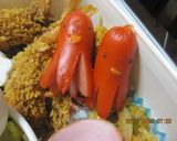 H25年　運動会　覚書用　キャラ弁作り方5写真