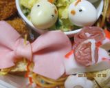 H25年　運動会　覚書用　キャラ弁作り方7写真