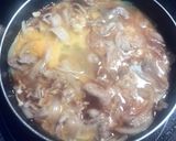 簡単☆とろとろ豚玉丼♪作り方5写真
