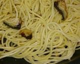 塩さばのペペロンチーノ作り方4写真