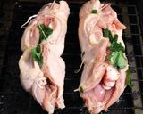 超うま豚バラ入り鳥腿包焼き作り方2写真