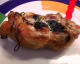 超うま豚バラ入り鳥腿包焼き作り方3写真