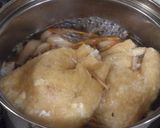 ミツカン「鶏だし」で卵巾着キノコあんかけ作り方4写真