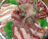 meiko風 白菜とえのき茸と肉丼作り方1写真