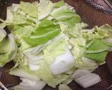 meiko風 白菜とえのき茸と肉丼作り方2写真