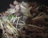 meiko風 白菜とえのき茸と肉丼作り方9写真