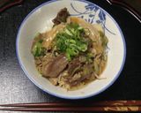 meiko風 白菜とえのき茸と肉丼作り方14写真