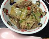 meiko風 白菜とえのき茸と肉丼作り方15写真