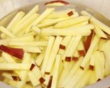 サツマイモの塩バターきんぴら作り方1写真