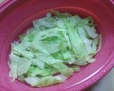 ツナマヨキャベツのチーズのせ作り方1写真