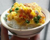 カラフルマヨオムレツ☆朝食☆弁当☆丼にも作り方7写真