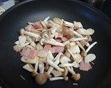 かぼちゃときのこのソテー作り方4写真