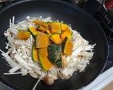 かぼちゃときのこのソテー作り方5写真