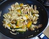 かぼちゃときのこのソテー作り方6写真