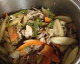 牛蒡と豚肉の煮物作り方5写真