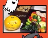 ハロウィンにミカンのジャックオランタン作り方3写真