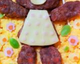 くまのがっこう♡お花畑のｼﾞｬｯｷｰ♡作り方8写真