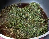 秋の台所仕事★日本酒deしその実の佃煮作り方3写真