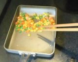 超簡単で節約☆ミックスマヨオム丼☆朝食に作り方2写真
