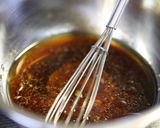 もずくと鶏ひき肉の中華風。作り方2写真