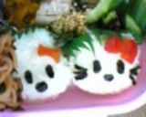 食の細い子にも＊小さめのキティちゃん弁当作り方3写真