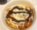 簡単・焼きそばイタリアーノ…絵はくちびる作り方4写真